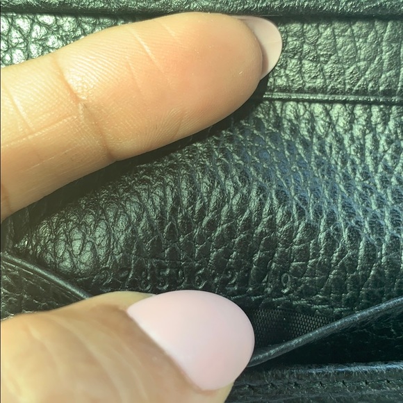 NWT Gucci GG Guccissima Bifold wallet black - Picture 7 of 7